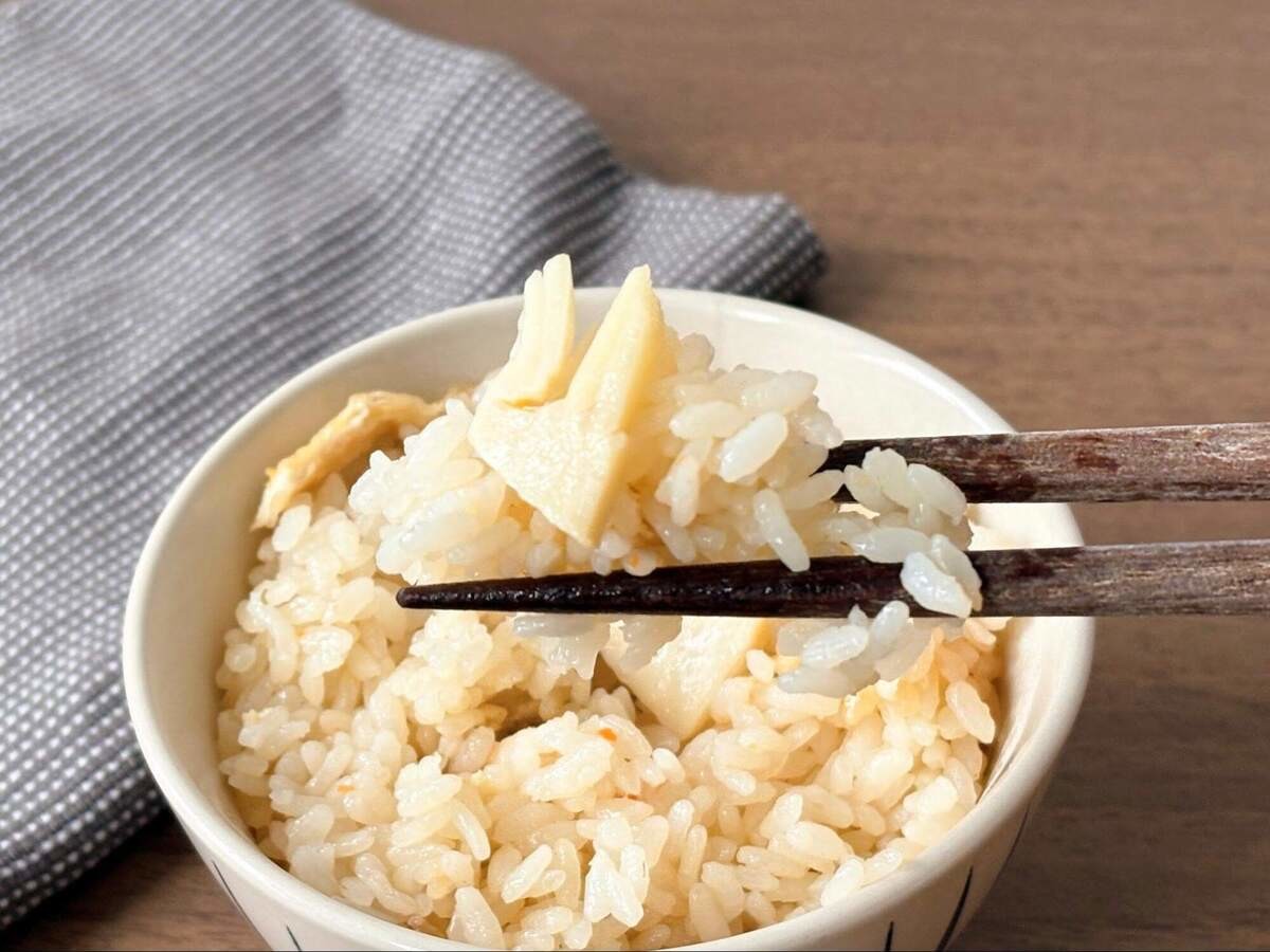 ヒガシマル醤油公式「たけのこごはん」のレシピ