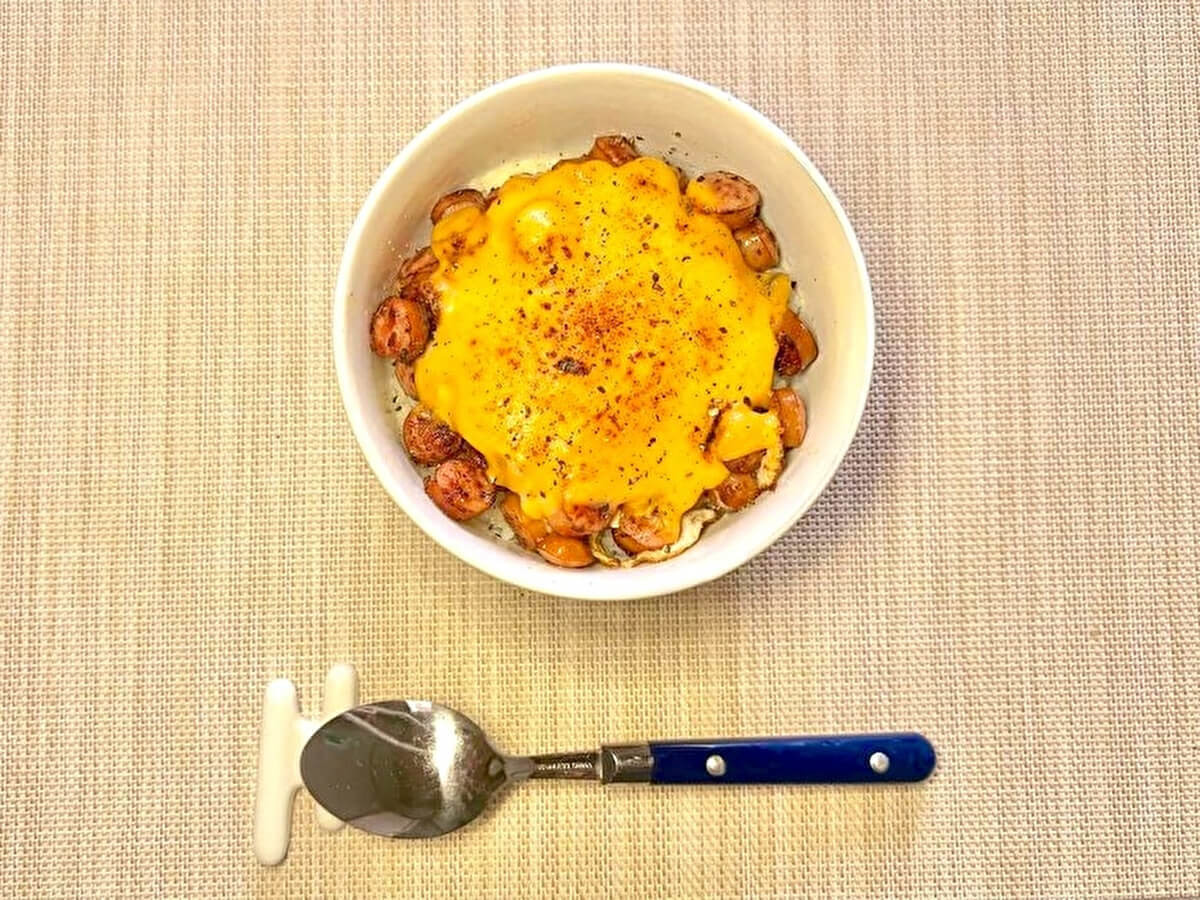 「悪魔のチーズ丼」