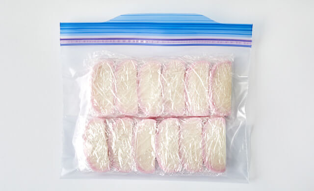 【かまぼこの冷凍】ラップで包んで急速冷凍が鉄則！