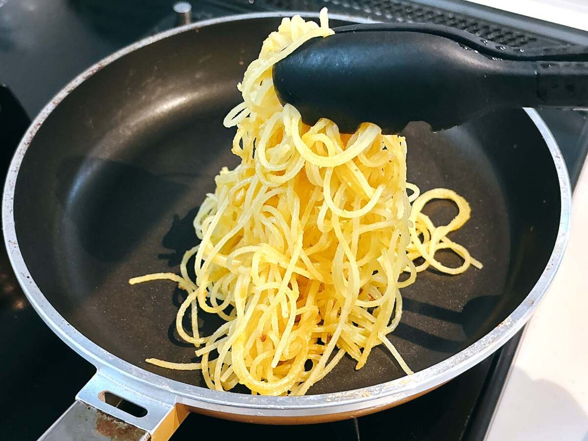 コーンスープパスタ