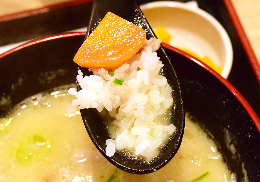 資さんうどん「豚汁ライス」実食レポ