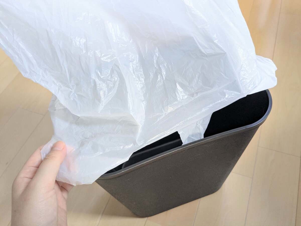 破かずきれいに【ゴミ箱セット】する裏ワザ