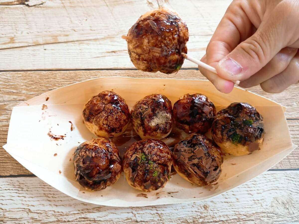 たこ焼きにしか見えないシュークリーム