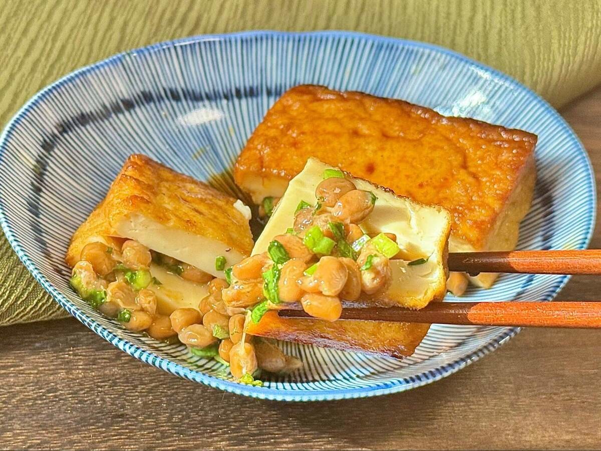 村上農園さん「厚揚げキムチーズ」