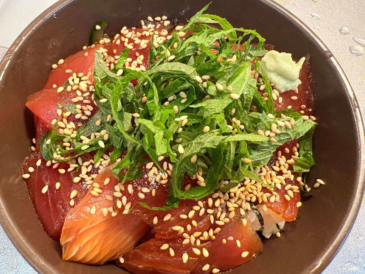 マグロの漬け丼