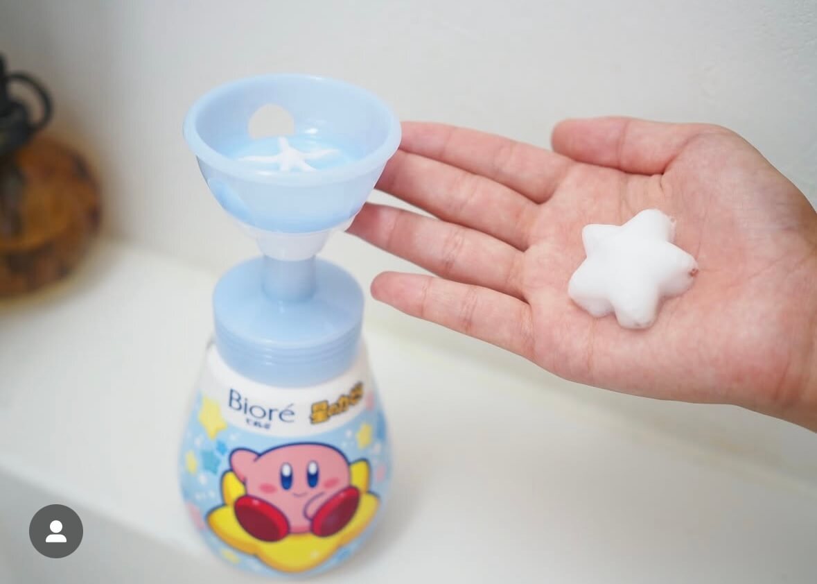 星型の泡が出る⁉マツキヨ「進化系ポンプボトル」