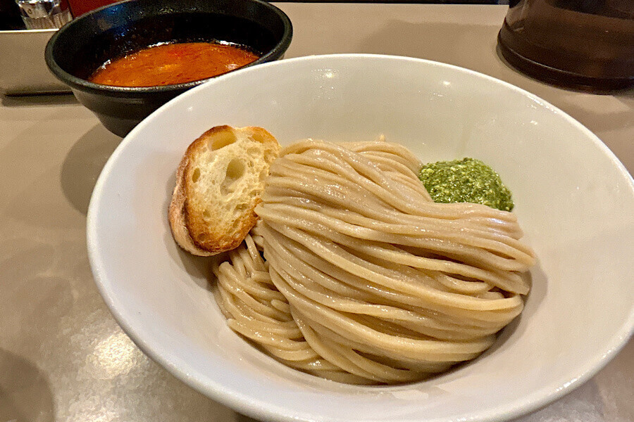海老トマトつけ麺