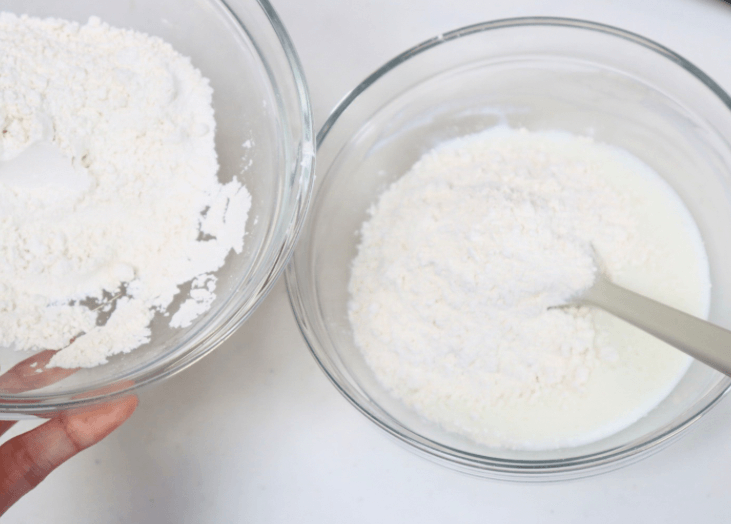 あさイチ「お餅の厚焼きパンケーキ」のレシピ