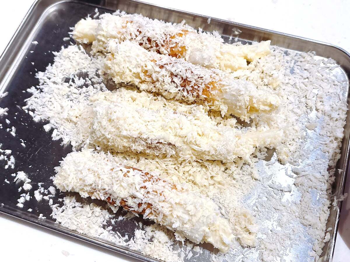 「ちくわポテトフライ」