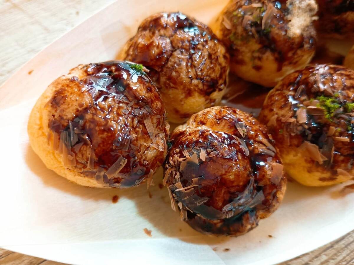 たこ焼きにしか見えないシュークリーム