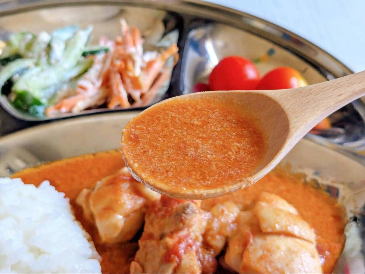 目黒蓮さん「バターチキンカレー」のレシピ