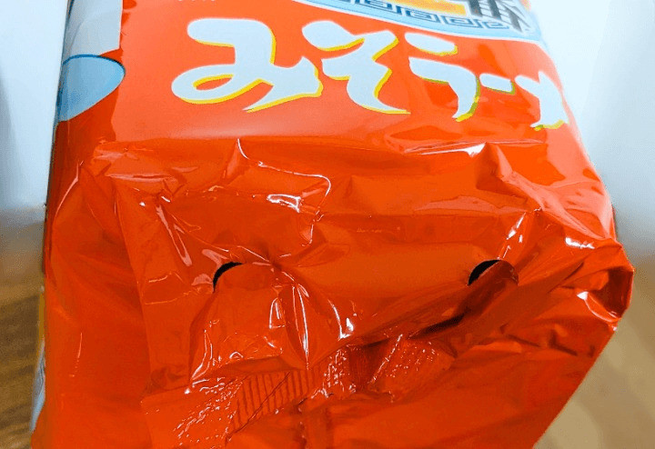 この袋麺、不良品ですか!?