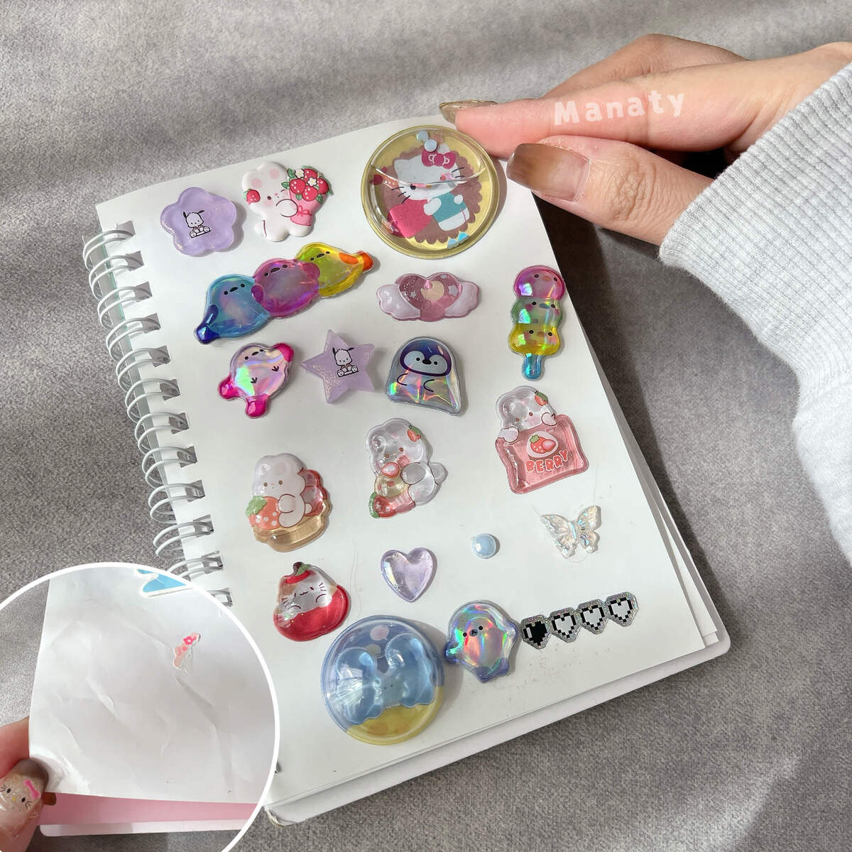 セリアのシール帳シリーズ