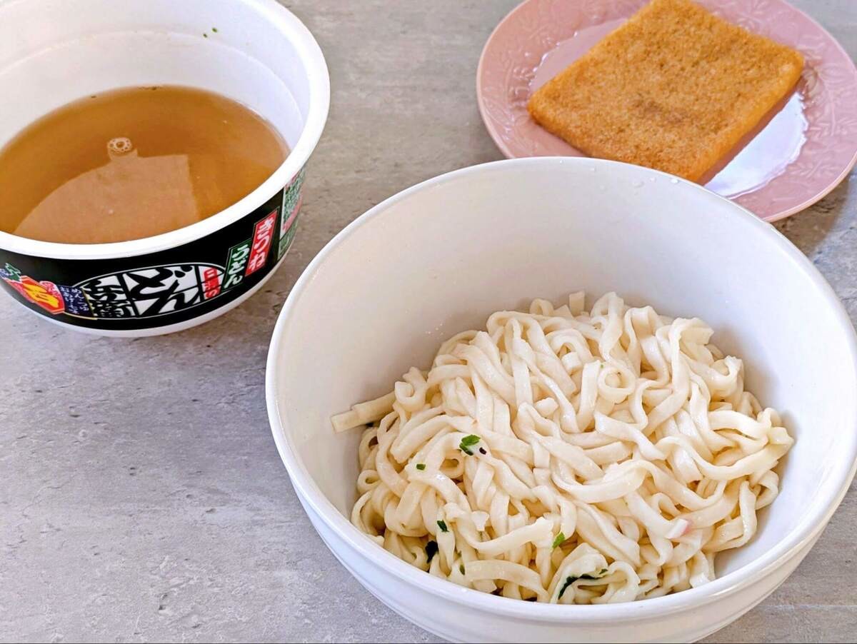 ノンストップ！「どん兵衛ピザ」のレシピ