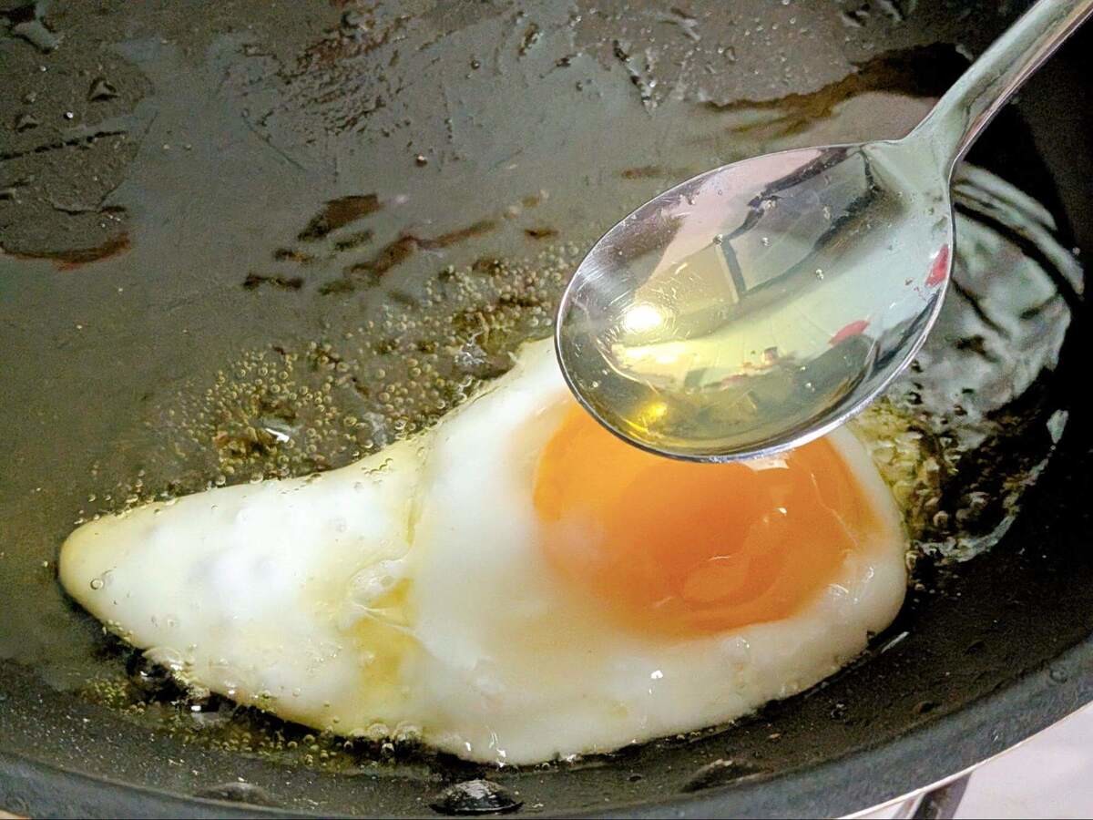 岩野上幸生さん「スペイン式目玉焼き」