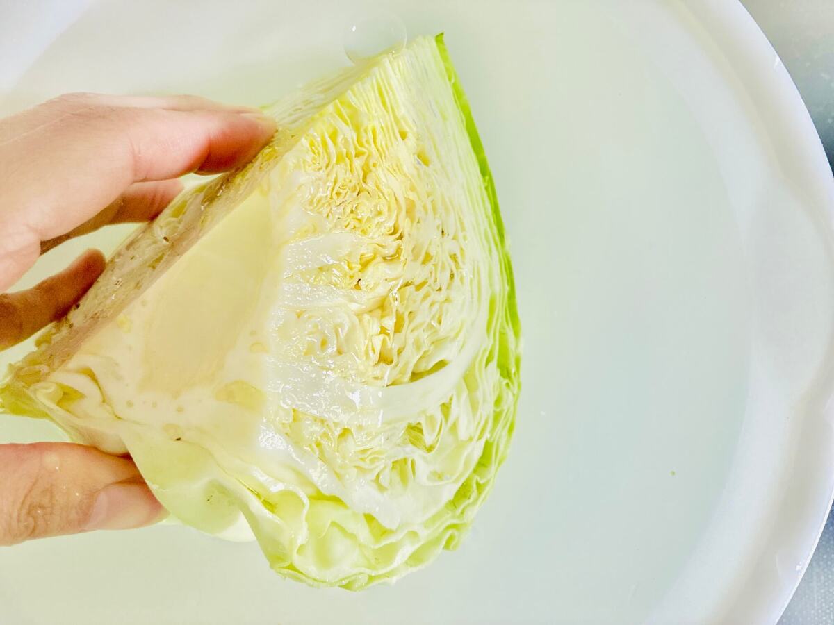 ミツカン公式「レンジで！無限キャベツ」のレシピ