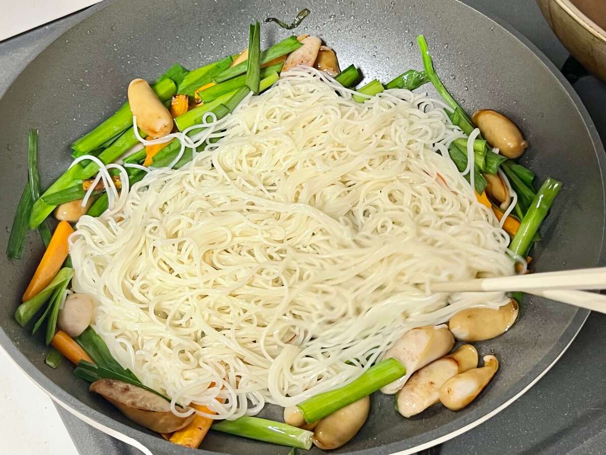 塩こんぶそうめんチャンプルー