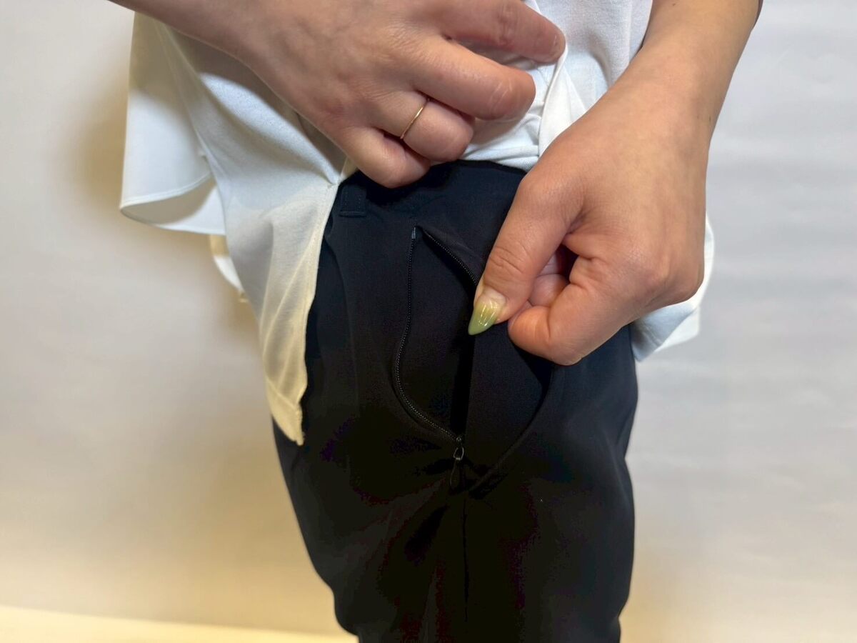 レディースハレナリーペプラムプルオーバー