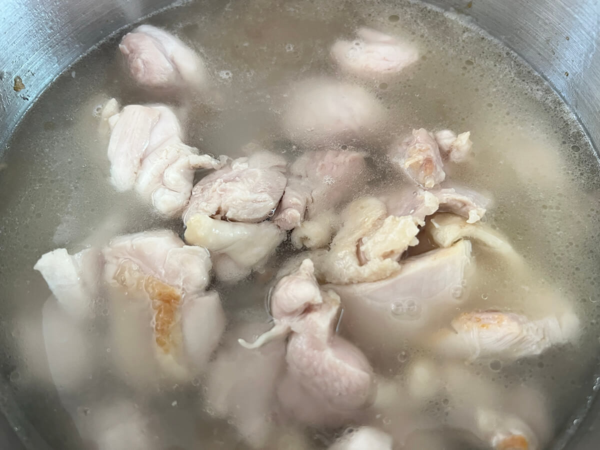 鶏醤油ブラック