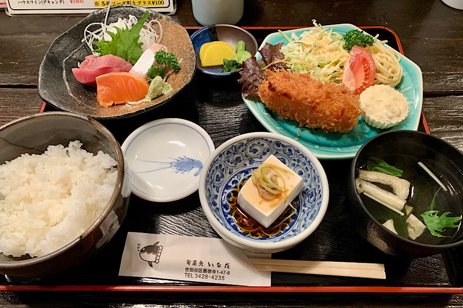 「旬菜魚いなだ」