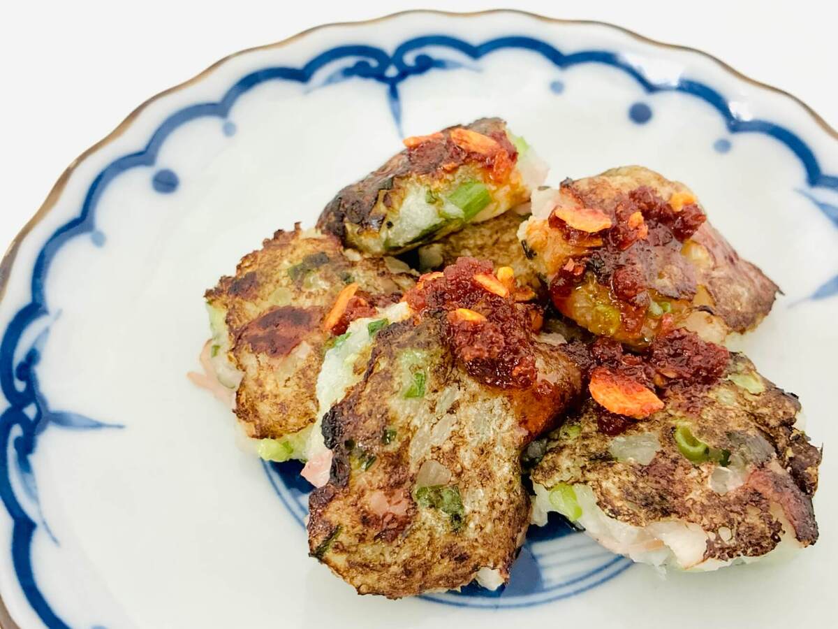 大原千鶴さん「大根もち」