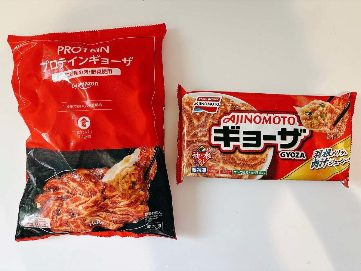 味の素とAmazonが共同開発！プロテイン餃子がやばい