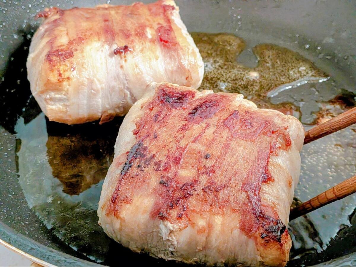 亜希さん「かさまし厚揚げステーキ」