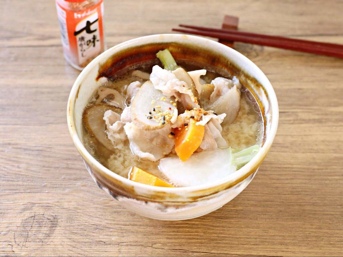 三國清三さん「豚汁」