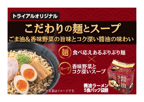 「トライアル袋ラーメン」シリーズ