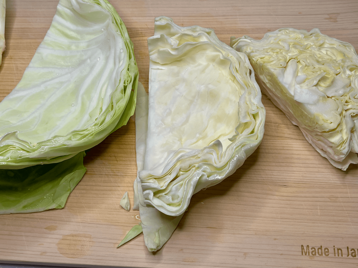 大阪王将「キャベツの切り方」