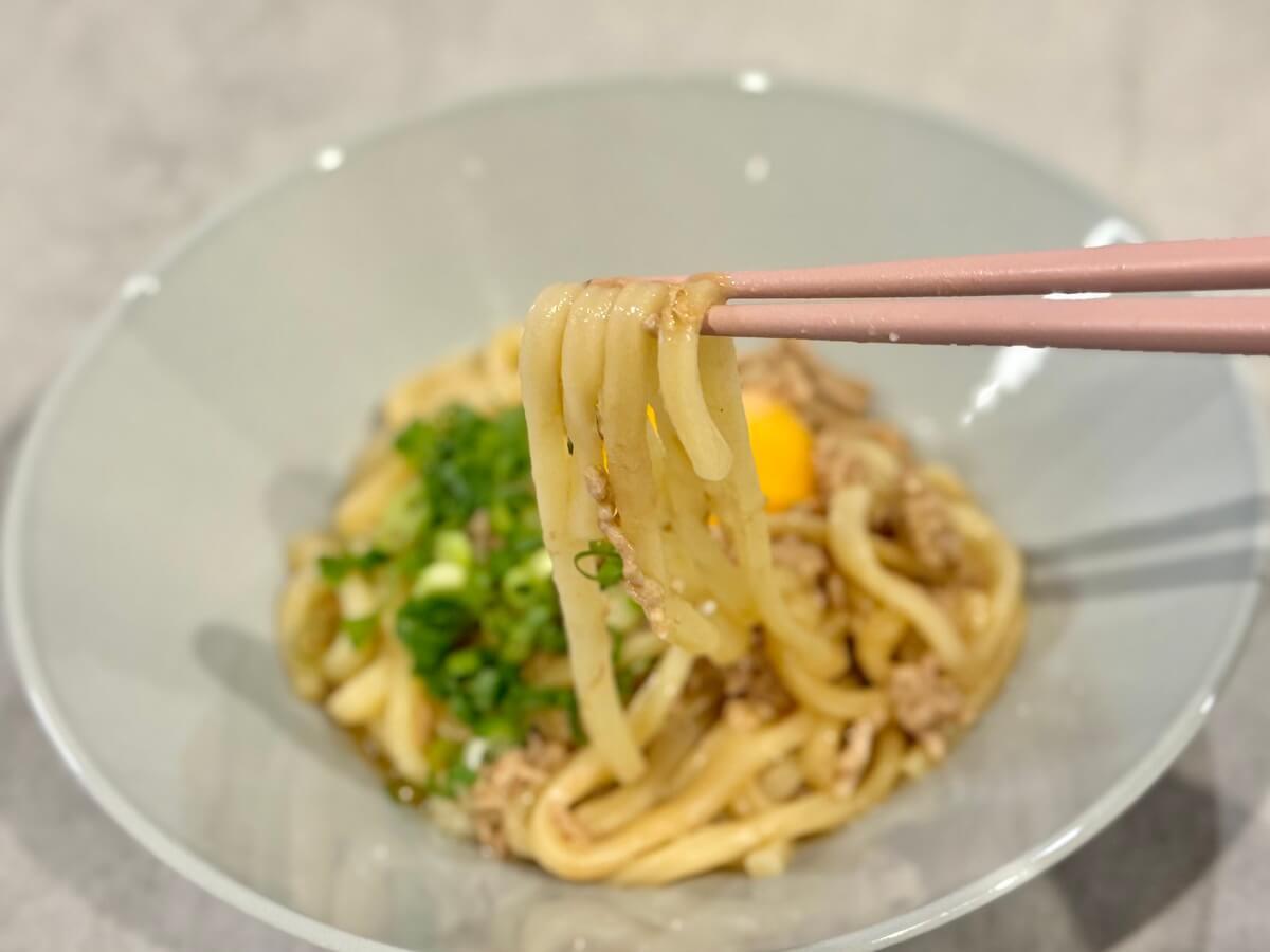 台湾まぜそば風うどん