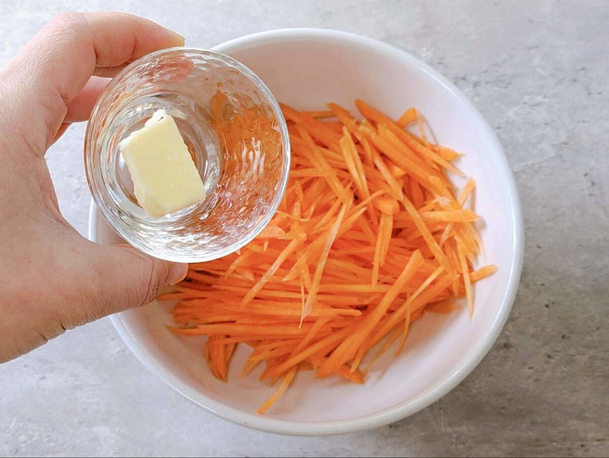 和田明日香さん「にんじん明太しりしり風」