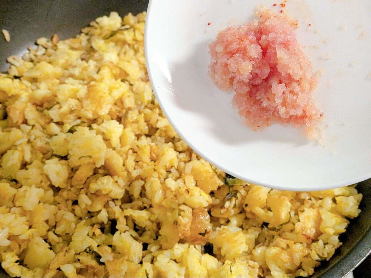 けんまさ特製明太高菜チャーハン