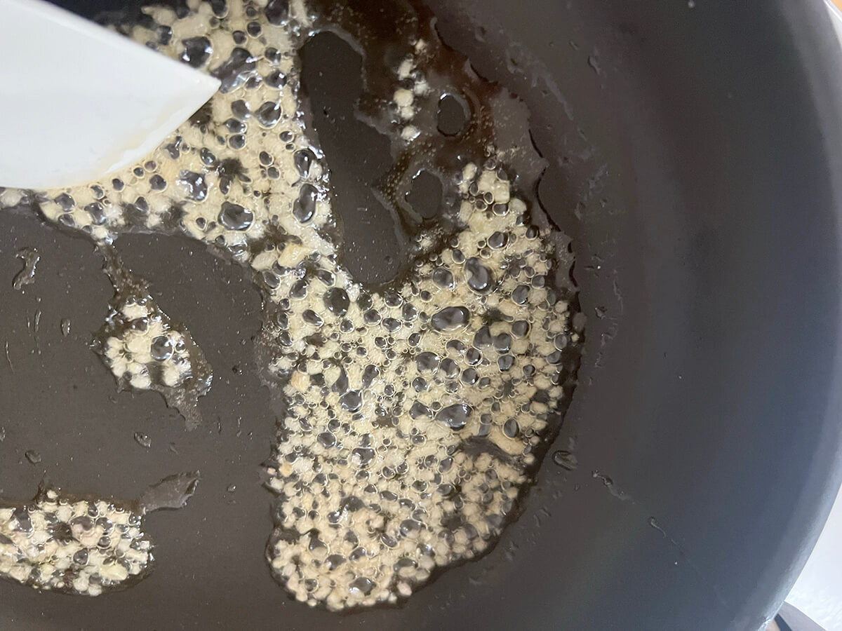 キャベツの肉味噌炒め