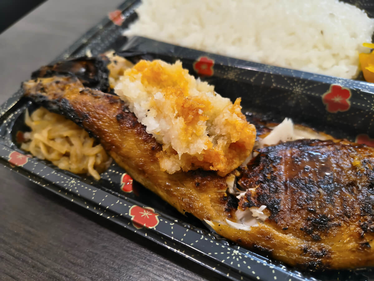 焼きサバ弁当