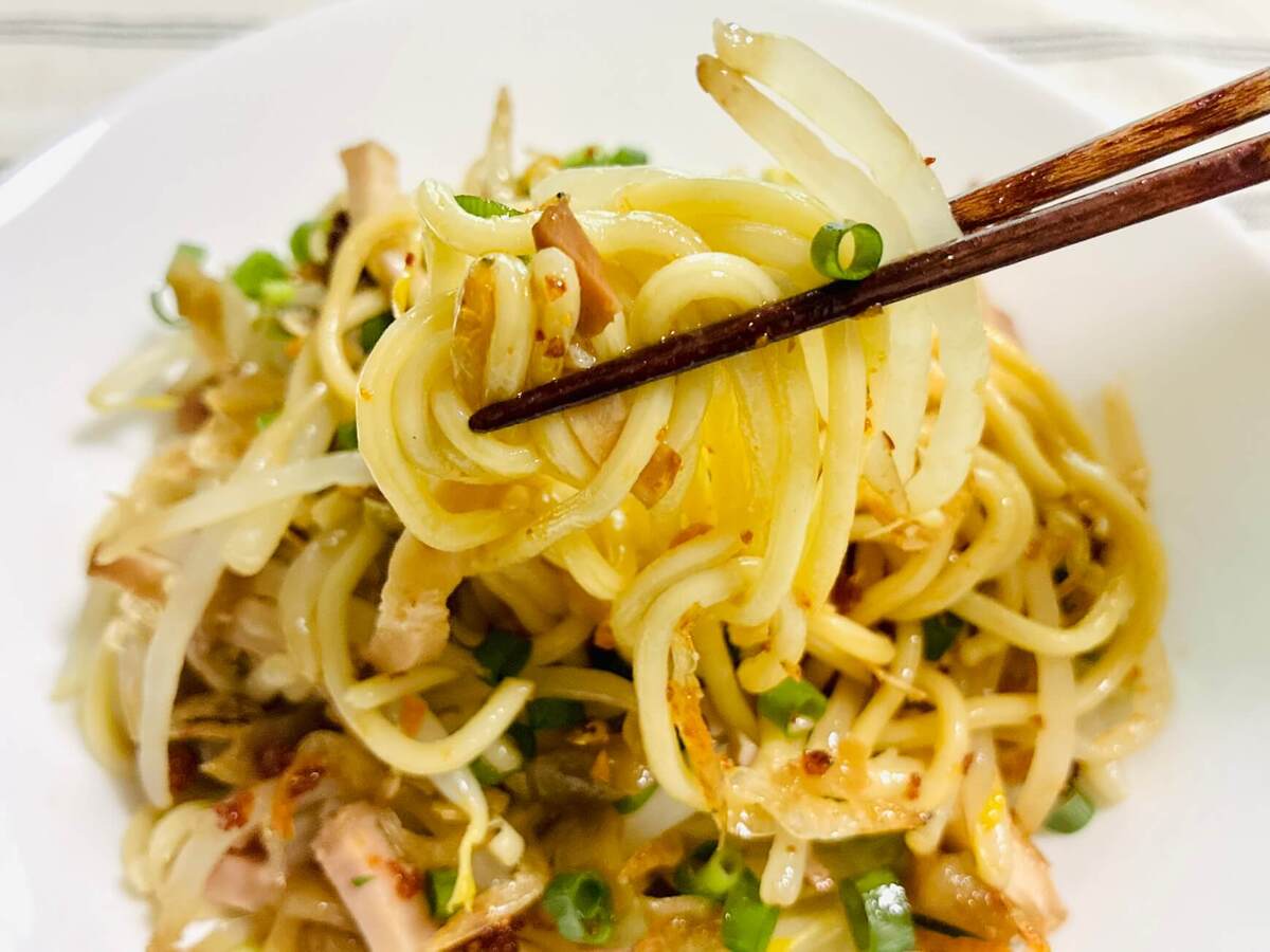 和田明日香さん「和えもやし麺」のレシピ
