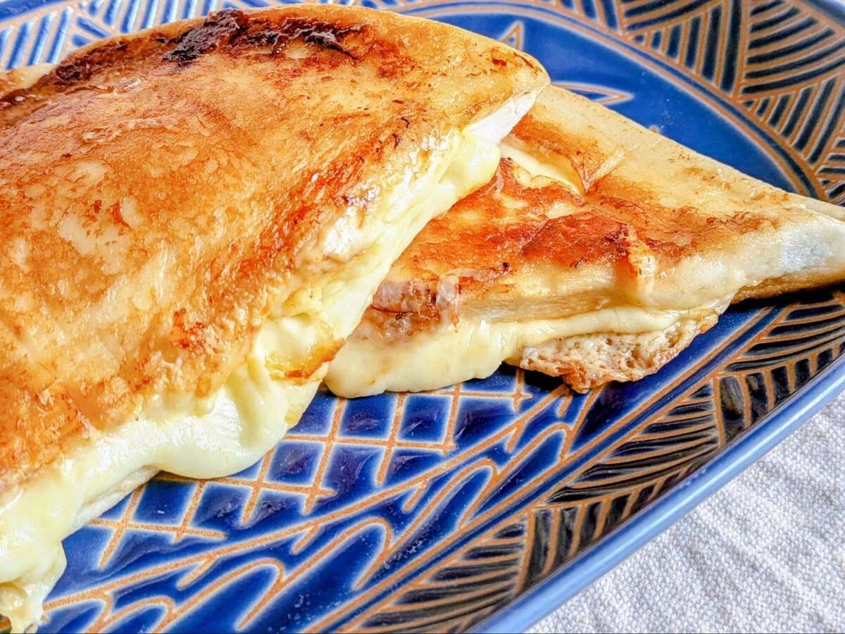 はんぺんのとろけるチーズ和風挟み焼き
