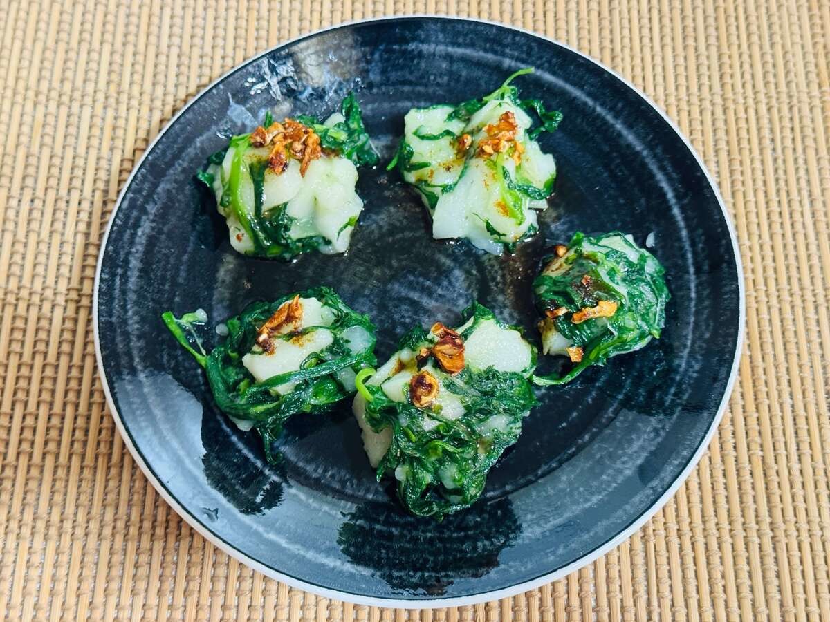 平野レミさん考案『ニラ餅』