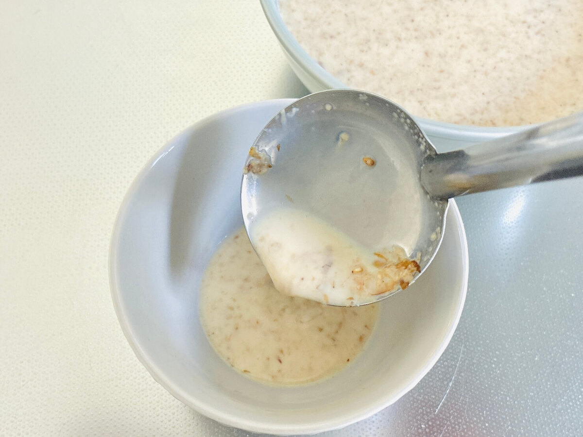 和田明日香さん「ごまミルクつけ麺」