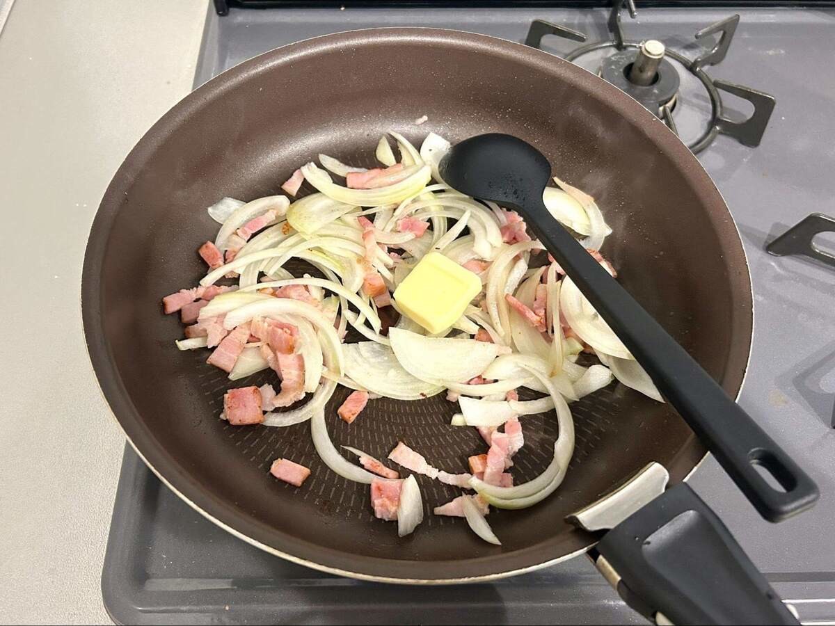 カルボナーラトースト