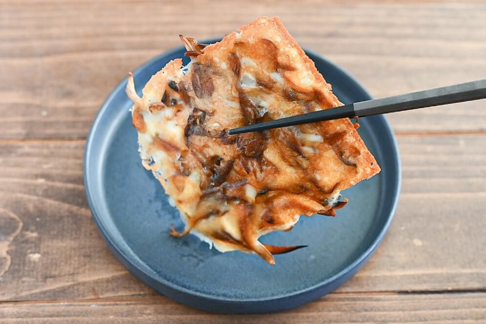 「まいたけチーズせんべい」