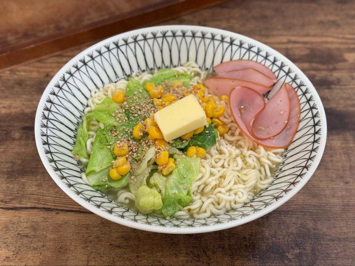 塩バターコーンラーメン