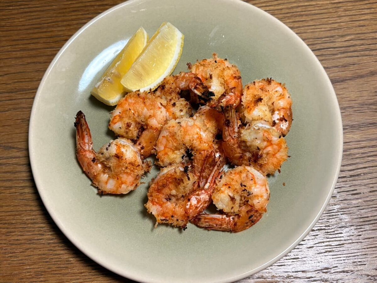 揚げないエビフライ