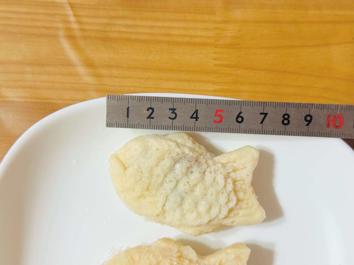 もちもち白いプチたい焼きカスタード