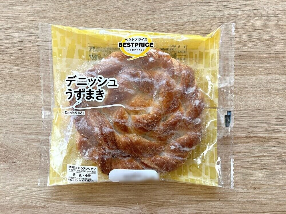 イオンベストプライスのパン3種類