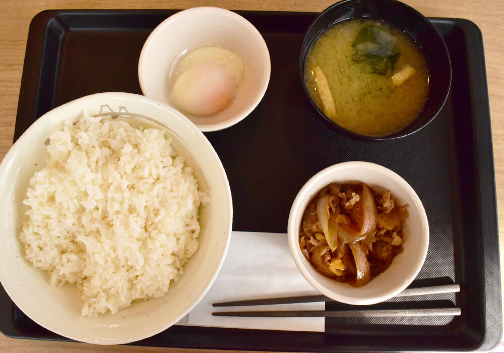 松屋「Wで選べる玉子かけごはん」実食レポ