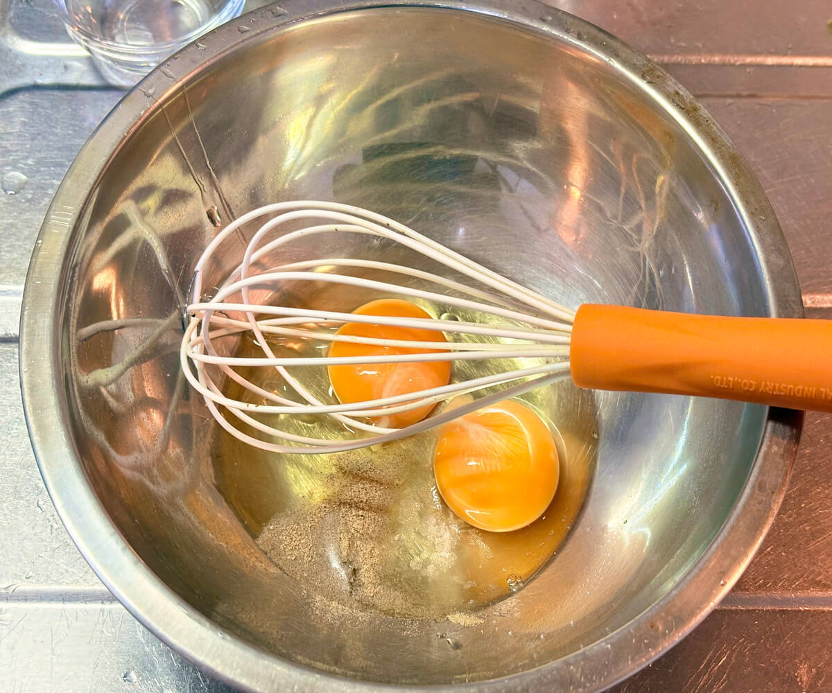 スパニッシュ白菜オムレツ