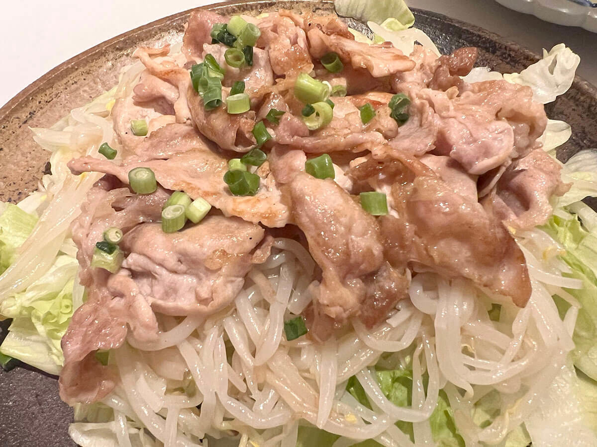 木村拓哉さん「焼きしゃぶサラダ」のレシピ