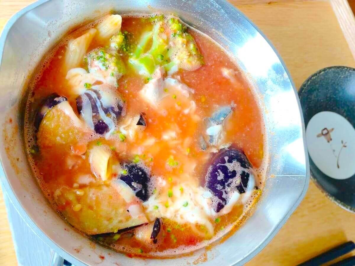 ノンストップ！「さば缶入りのパーフェクト鍋」