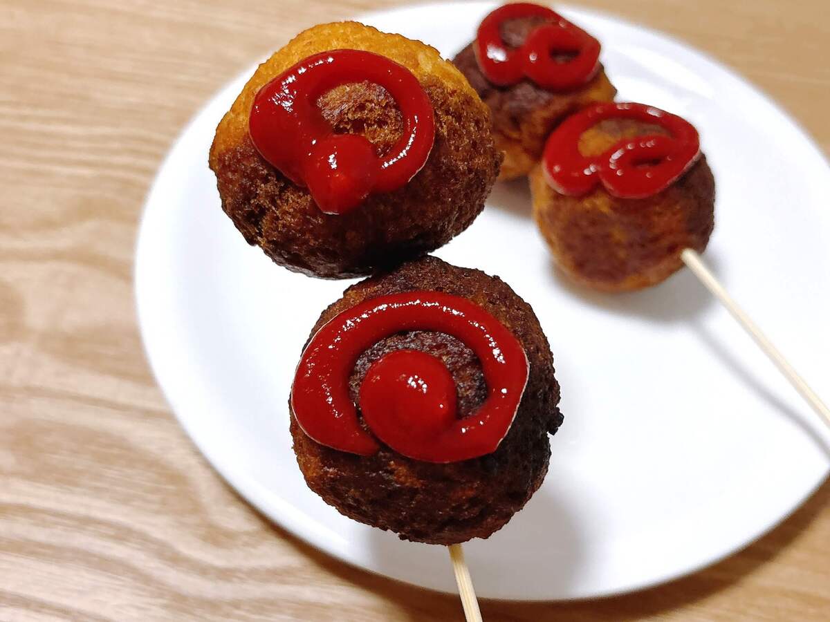「ひょうたん揚げ風ドッグ」のレシピ